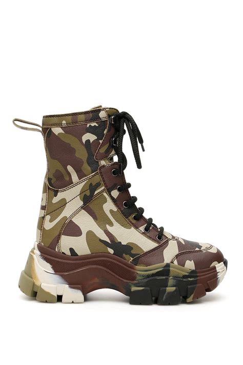 prada camouflage boots price|prada leather sneakers women's.